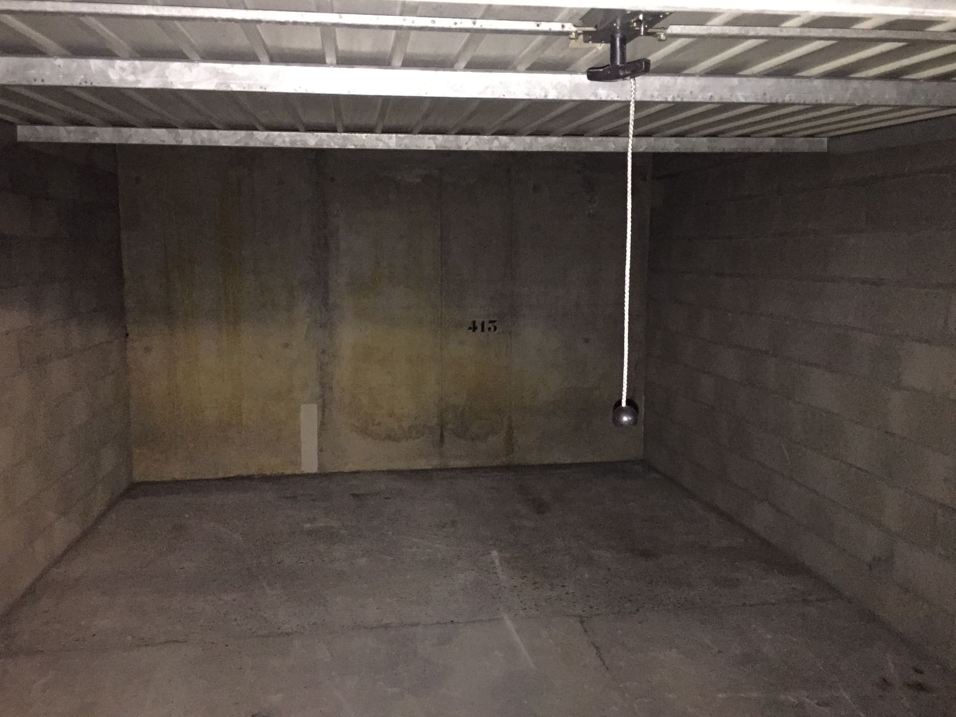 Box en sous sol sécurisé Evry