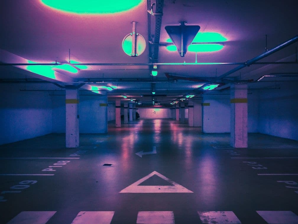 parking souterrain vide