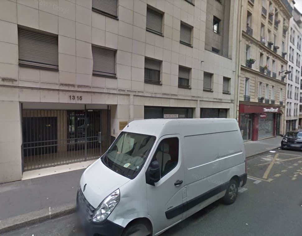 Box fermé rue Sedaine