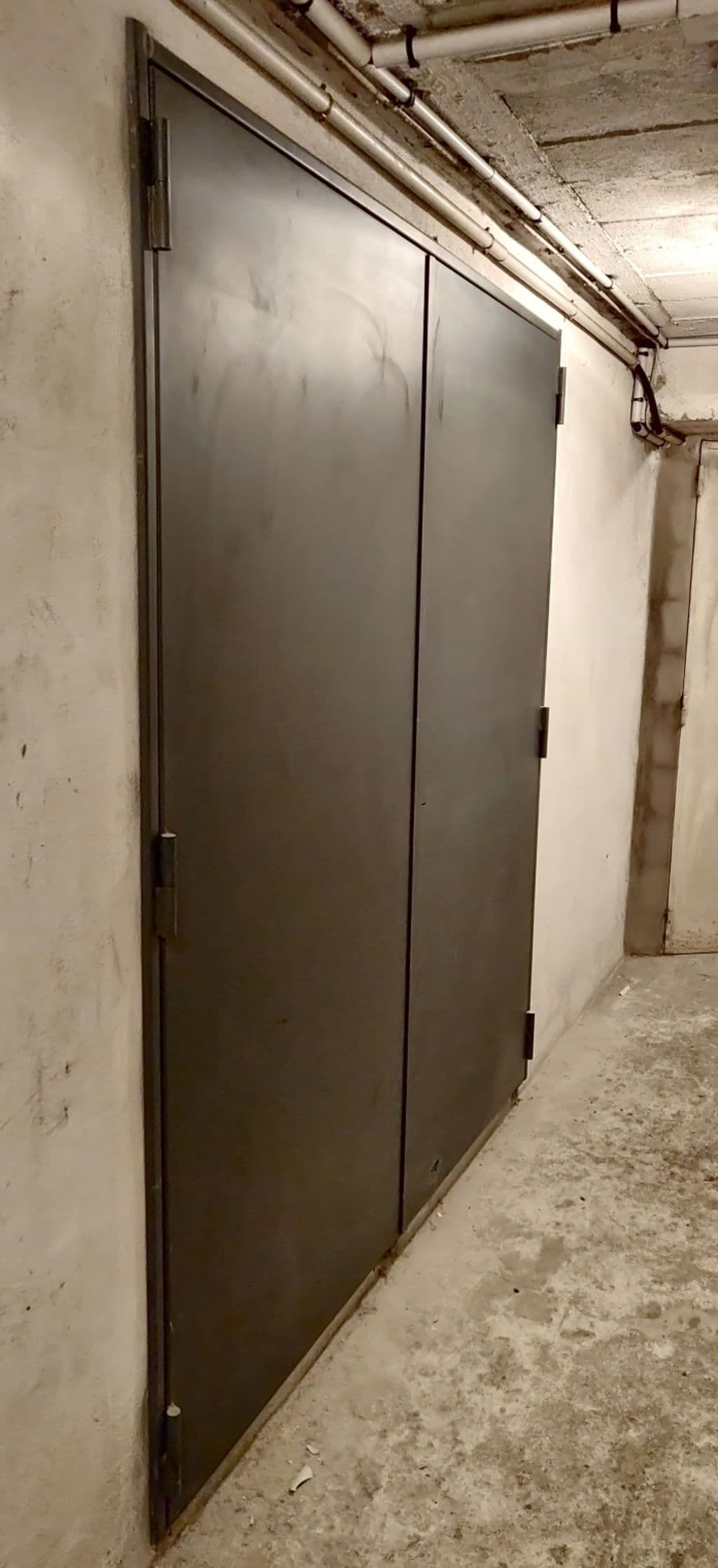 Cave saine avec porte blindée