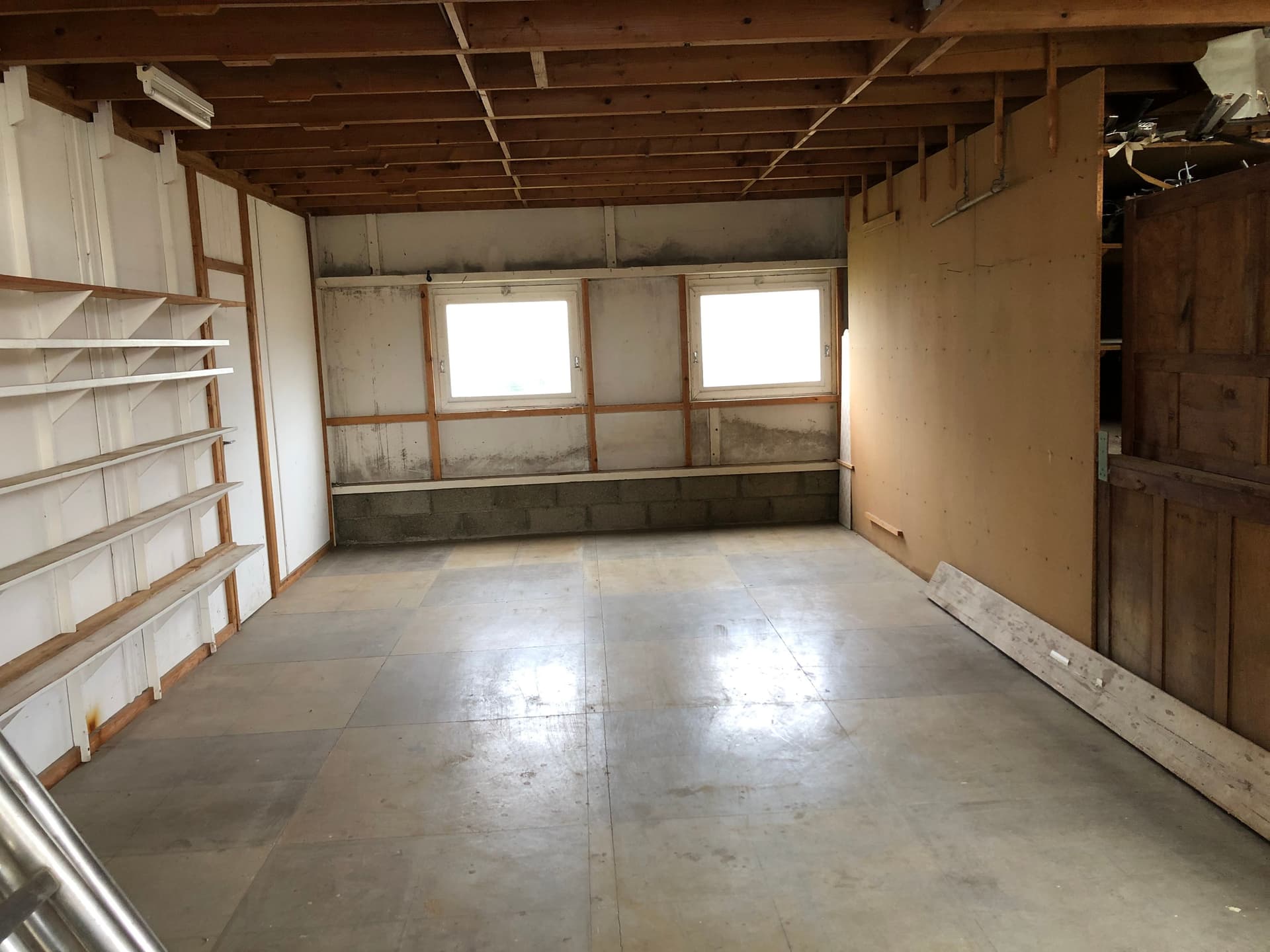 Box 50m² x HSP 2,60m : 130 m3
