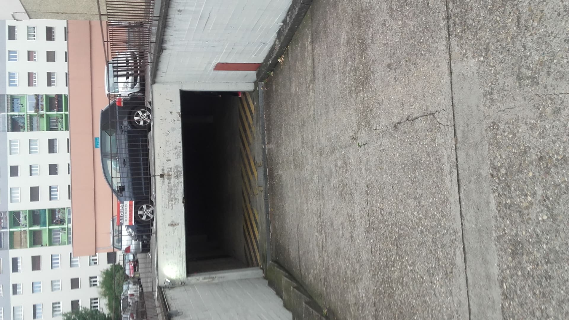 garage 12 m² Strasbourg 67200 bien sec en sous-sol