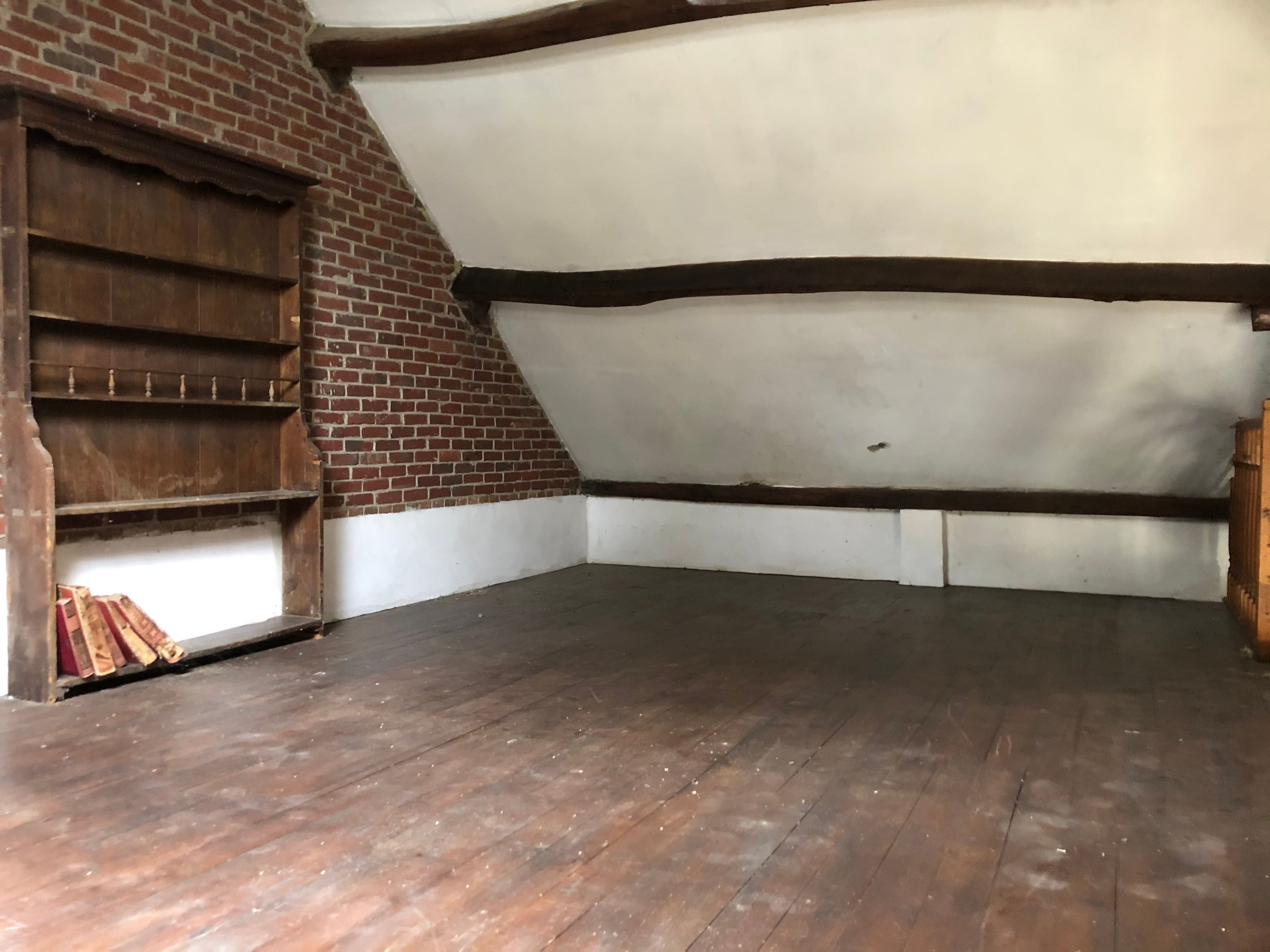 Espace de stockage au premier etage