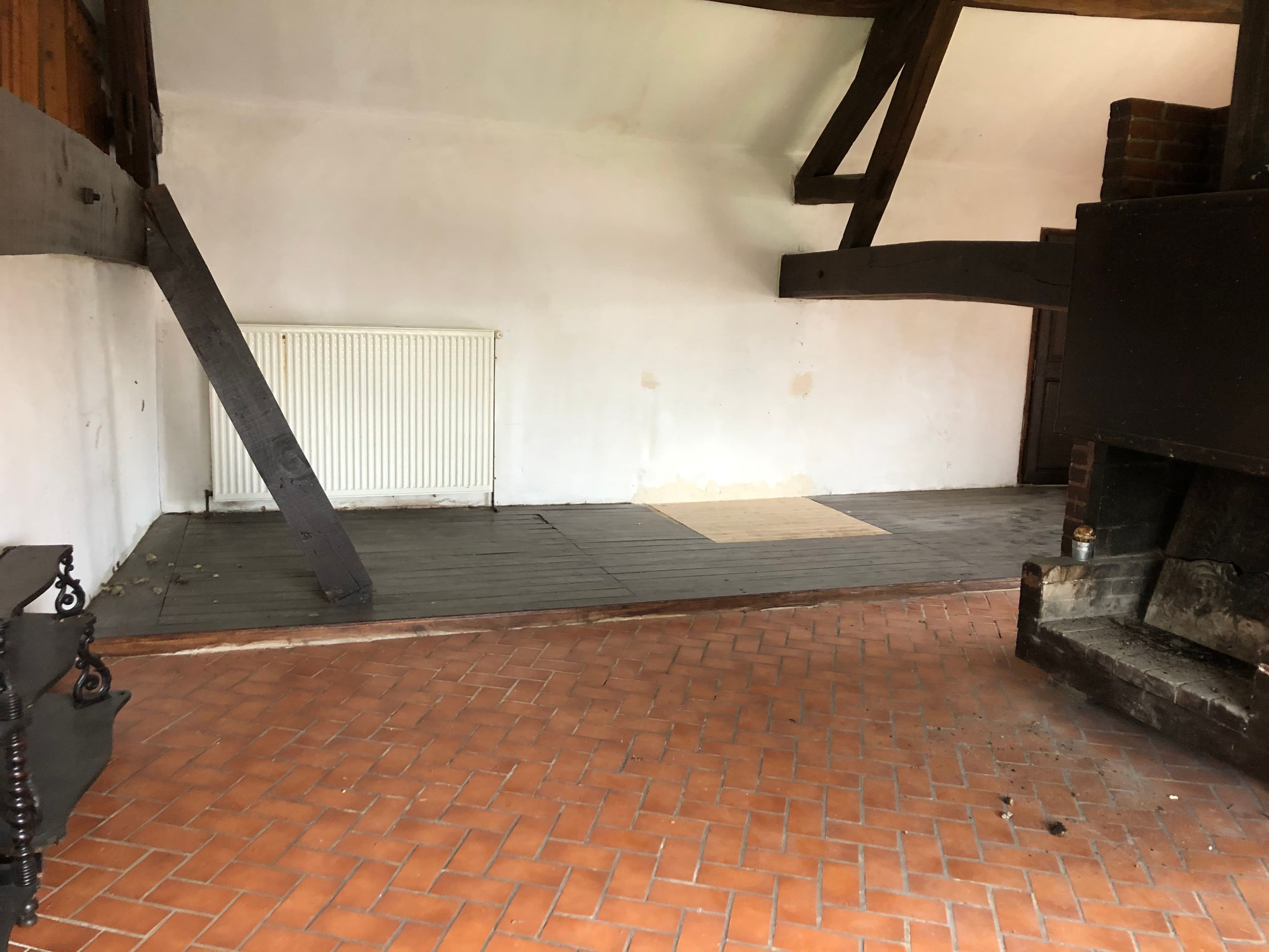 Espace de stockage au premier etage