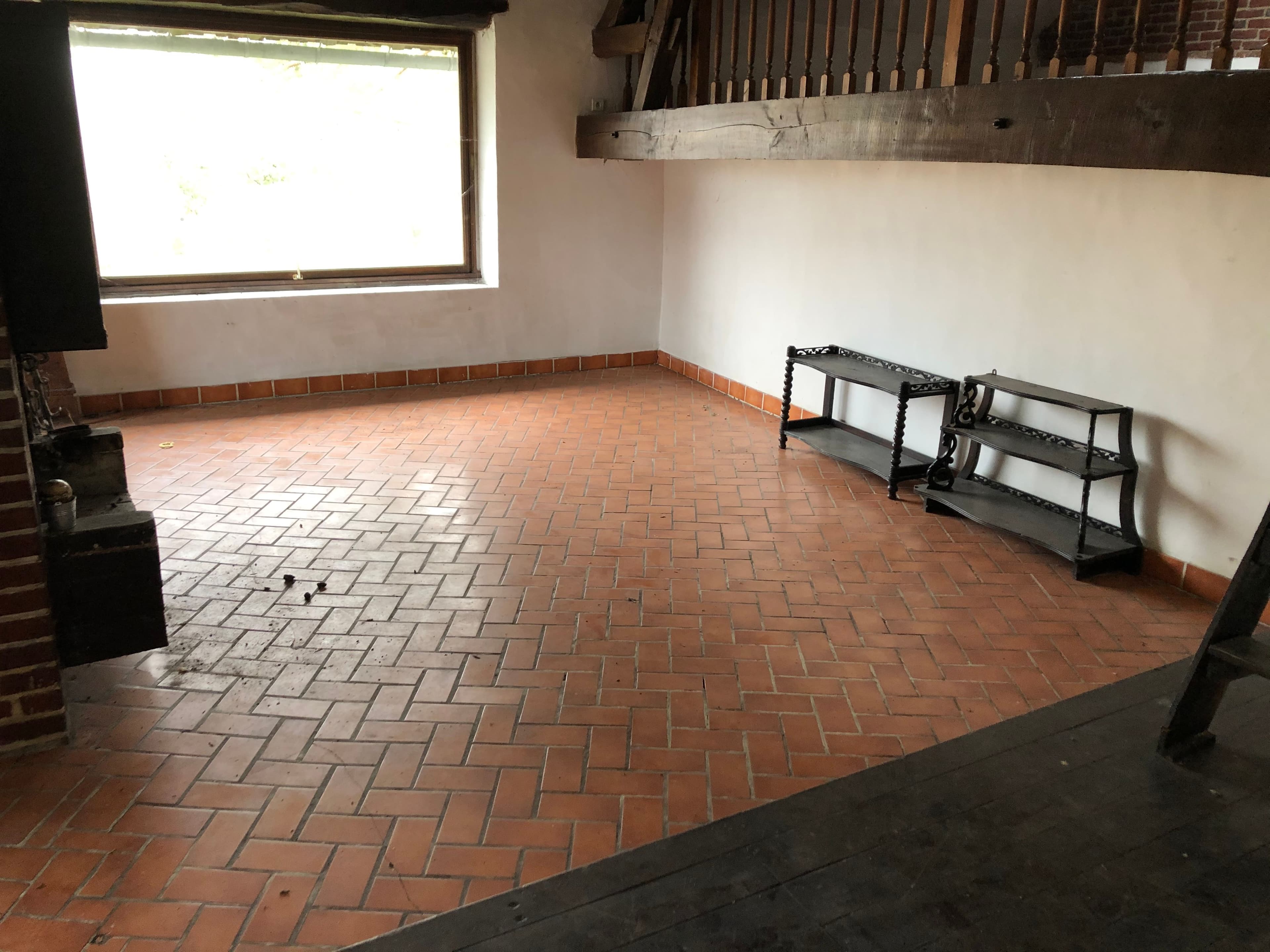 Espace de stockage au premier etage