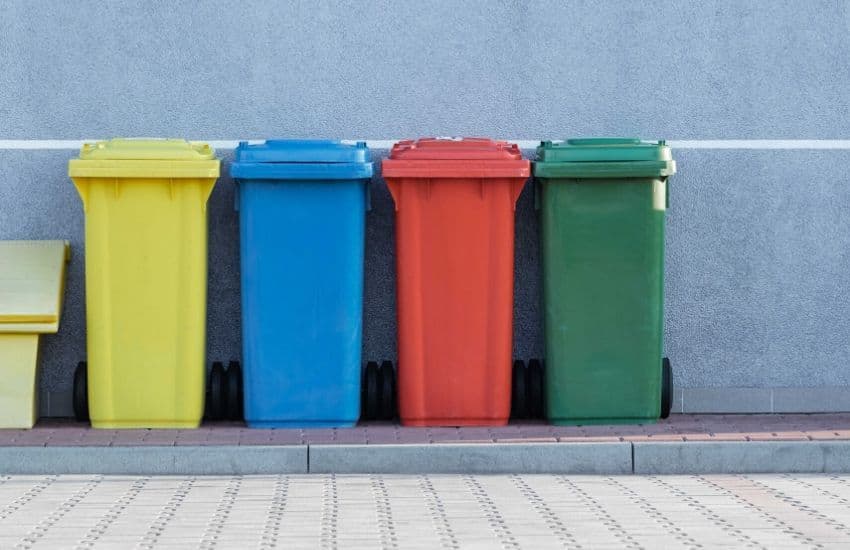 poubelles de tri sélectif