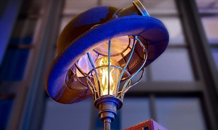 lampe en upcycling