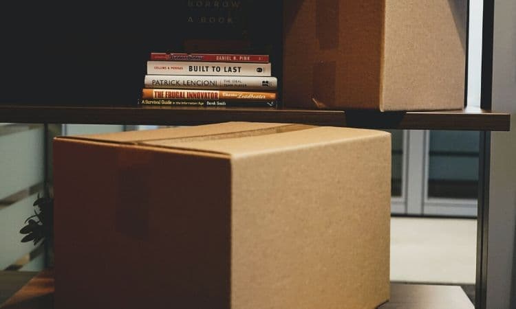 carton pour les livres