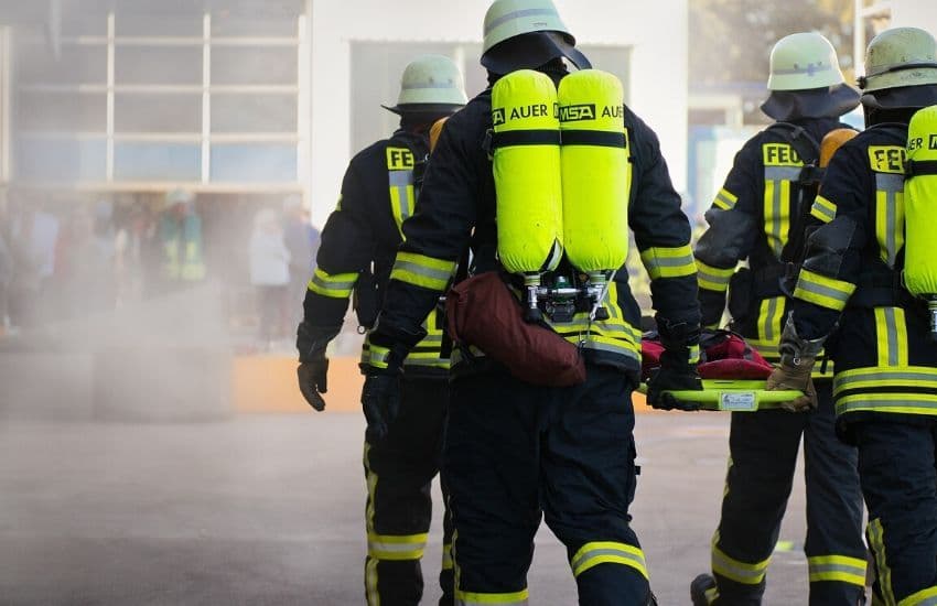 incendie d’une entreprise