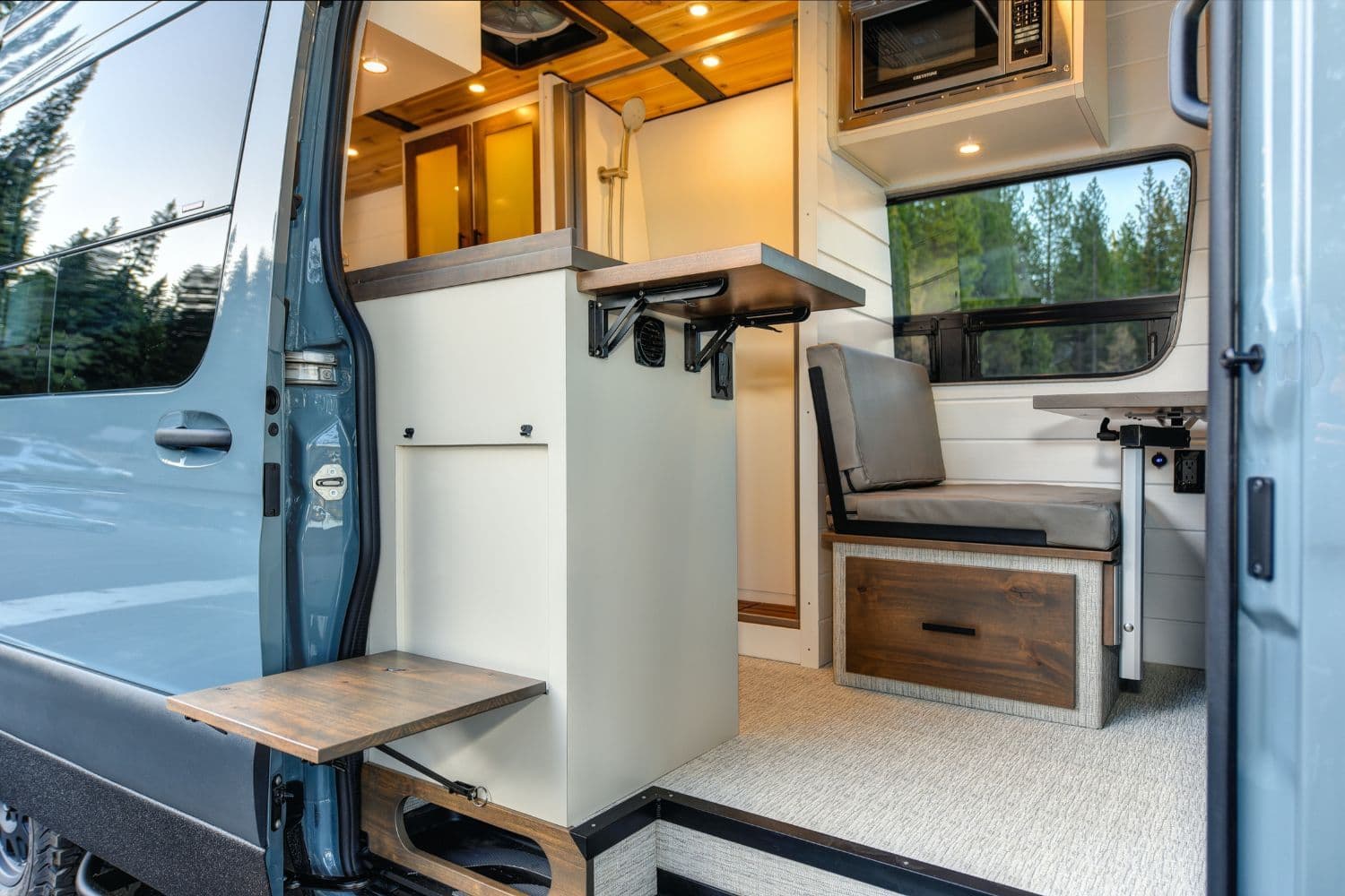 Intérieur d’un camping-car