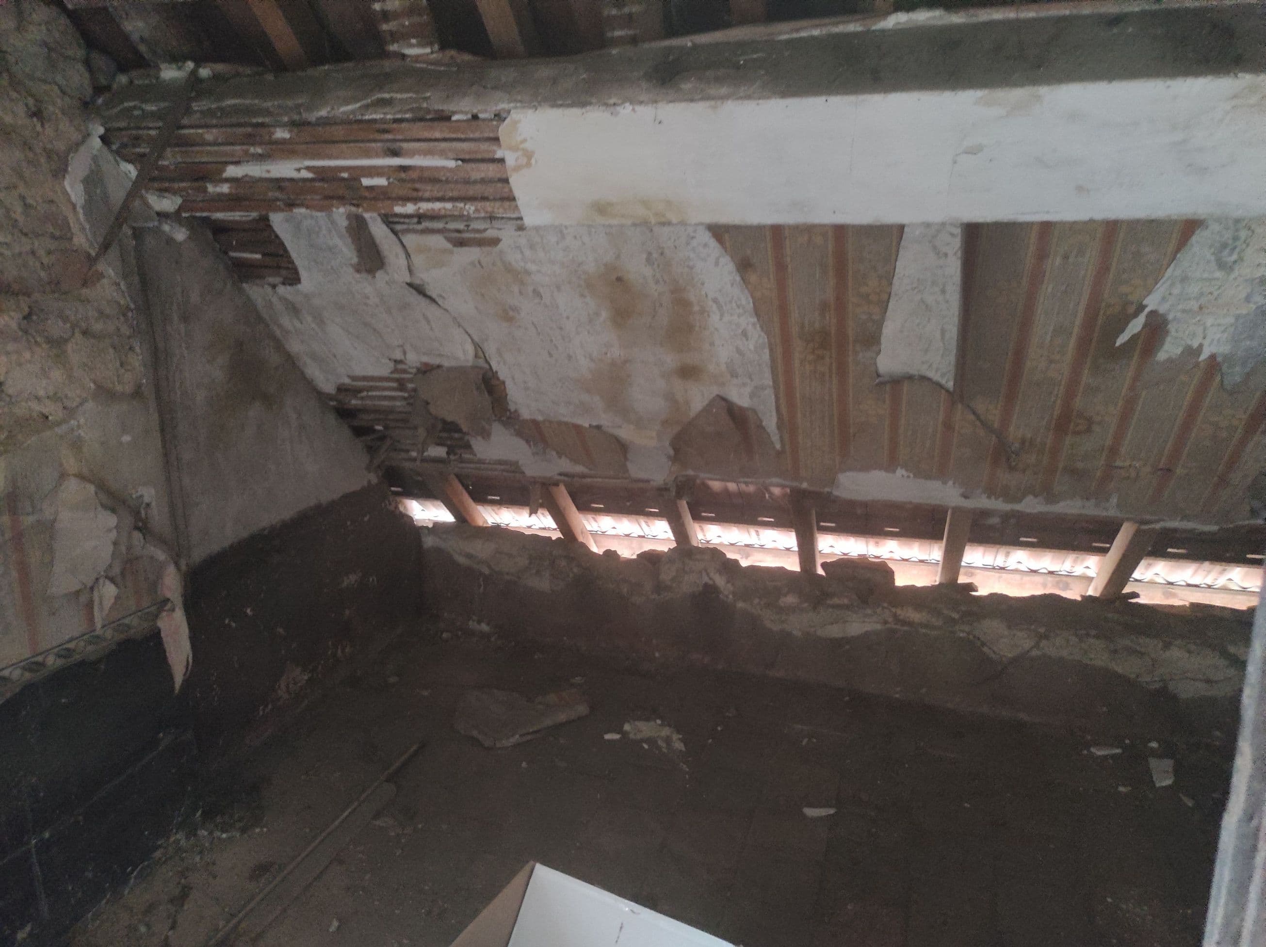 Combles pour stockage